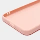 Чехол Fiji Soft для Xiaomi Redmi Note 12S силикон бампер светло-розовый - изображение 4