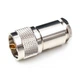 Разъем UHF Male (папа, PL-259) резьбовой на кабель RG-8 RG-213 LMR400 SYV-50-7 7D-FB 8D-FB, удобный монтаж - изображение 3