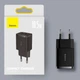 Зарядное устройство для телефона и планшета сетевой адаптер Baseus Compact Charger 2U 10.5W - изображение 5