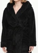 Халат женский махровый короткий Чёрный Maybel M (1190_2) - изображение 4