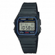 Часы черные наручные мужские Casio F-91W-1 retro электронные мужские касио с подсветкой - изображение 2