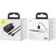 Быстрое сетевое зарядное устройство для айфона iPhone с кабелем Type-C - Lightning Baseus 20W - изображение 8