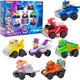 Набор игрушечных машин Щенячий патруль 7 шт Paw Patrol The Mighty Movie Toy Vehicle Set 7 New Cars - изображение 1