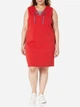 Сарафан женский Tommy Hilfiger 53304952 3X Красный (1159792216) - изображение 4