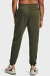 Чоловічі оливкові спортивні штани UA Essential Fleece Jogger Under Armour S 1373882-391 - зображення 3