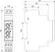 Циклическое реле времени FRТ14 51 220V,50/60HZ ( FRT14 51 ) - изображение 2