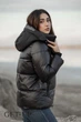 Женская зимняя короткая куртка YIMOSIS L черная 902172 - изображение 9