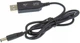 Перехідник – кабель для роутера 12В Berger USB 5V to 12V DC 5.5х2.1 - зображення 1