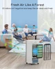 Портативный увлажняющий кондиционер (климатизатор) 3в1 icyAir WAC-703D Black с дистанционным управлением - изображение 3
