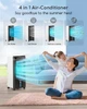 Портативный увлажняющий кондиционер (климатизатор) 3в1 icyAir WAC-703D Black с дистанционным управлением - изображение 6