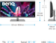Монітор BenQ PD3420Q (9H.LJHLB.QPE) - зображення 10