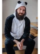 Пижама Кигуруми Мужская Kigurumi Панда Грустная Черная S 145-155 см. (1016/1) - изображение 2
