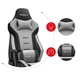 Компьютерное кресло HUZARO FORCE 7.6 Grey ткань - изображение 8