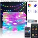 Умная гирлянда светодиодная новогодняя LED RGB Bluetooth для елки 3 метра 5V 2F USB Smart fairy lights - изображение 2