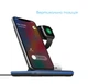 Беспроводная зарядка 3 в 1 Fast Charge Zhongtian Black - изображение 12