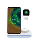 Беспроводная зарядка 3 в 1 Fast Charge Zhongtian White - изображение 3