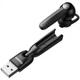 Беспроводная Bluetooth гарнитура разговорная Baseus Encok Wirelless Earphones A05 + USB док-станция Black - изображение 3