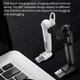 Беспроводная Bluetooth гарнитура разговорная Baseus Encok Wirelless Earphones A05 + USB док-станция Black - изображение 11
