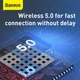 Беспроводная Bluetooth гарнитура разговорная Baseus Encok Wirelless Earphones A05 + USB док-станция Black - изображение 12