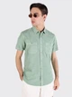 Рубашка хлопковая мужская Colin's CL1063641FGR S Light Green (8683197724854) - изображение 1