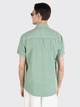 Рубашка хлопковая мужская Colin's CL1063641FGR S Light Green (8683197724854) - изображение 2