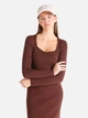 Топ женский Colin's CL1065291DBR M Dark Коричневый (8683197802583) - изображение 1
