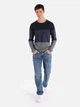 Джемпер мужской Colin's CL1064867NAV S Navy (8683197804235) - изображение 3
