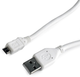 Kabel Gembird USB 2.0 - MicroUSB 5pin 0.5 m White (CCP-mUSB2-AMBM-W-0.5M) - obraz 2