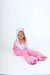 Пижама кигуруми Kigurumi Хэллоу Китти Hello Kitty для девочек Розовый на рост 100-110 см (204341) - изображение 6