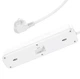 Универсальный удлинитель Hoco NS1 Aura 4 розетки + Type-C 20W + 2хUSB; 1.8m Белый (774223) - изображение 3