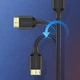 Кабель USB-A для USB Micro-B UGREEN для жорстких дисків HDD/SSD (USB 3.0, 5 Гбіт, 0,5m). Black - зображення 6