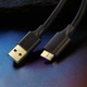 Кабель USB-A для USB Micro-B UGREEN для жорстких дисків HDD/SSD (USB 3.0, 5 Гбіт, 0,5m). Black - зображення 8