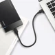 Кабель USB-A для USB Micro-B UGREEN для жорстких дисків HDD/SSD (USB 3.0, 5 Гбіт, 0,5m). Black - зображення 10