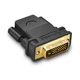 Перехідник конвертер DVI на HDMI converter UGREEN Bi-directional (HDMI 1.4, Full HD 60Hz). Black - зображення 3