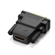 Перехідник конвертер DVI на HDMI converter UGREEN Bi-directional (HDMI 1.4, Full HD 60Hz). Black - зображення 4