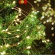 Светодиодная гирлянда Конский хвост 2 м 400 LED 200V Теплый белый Новогодняя гирлянда 10 нитей - изображение 3
