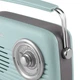 Кухонне радіо Vintage Cuisine ретро з Bluetooth та аккумулятором М'ятне - зображення 6