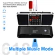 Портативний радіоприймач з акумулятором Lefon FM цифровий LED дисплей MP3-плеєр USB Red - зображення 13