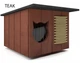 Утепленный домик,CAT LAND, DRAPAK Teak - изображение 1