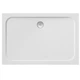 Піддон для душової кабіни RAVAK Gigant Pro Chrome 90x120x3см прямокутний композитний без сифону білий XA04G701010 - зображення 1