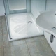 Піддон для душової кабіни RAVAK Gigant Pro 90x120x3см прямокутний композитний без сифону білий XA03G701010 - зображення 5