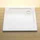 Поддон для душевой кабины RAVAK Perseus Pro Chrome 90x90x3см квадратный композитный без сифона белый XA047701010 - изображение 3