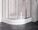 Поддон для душевой кабины RAVAK Elipso PAN 90x90x17.5см полукруглый акриловый без сифона белый A227701410 - изображение 5