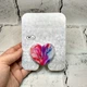 Попсокет Popsocket держатель для телефона Сердце мрамор 354544-1 - изображение 1