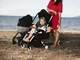 Універсальний візочок 2 в 1 для двійні Bumprider Connect 3 Black шасі Black - зображення 13