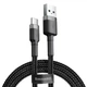 Кабель Baseus Cafule Type-C 2A 2m, Gray/Black - изображение 1