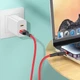 Кабель Hoco U117 USB to Lightning 1.2m красный - изображение 2