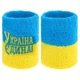 Напульсник махровый (1шт) УКРАИНА Единая BC-9279 (BC-9279_Желтый-голубой) - изображение 2