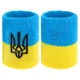 Напульсник махровый (1шт) Герб Украины BC-9280 (BC-9280_Желтый-голубой) - изображение 2