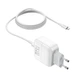 Мережевий зарядний пристрій BOROFONE BA46A Premium PD + QC3.0 (Type-C to Lightning) White - изображение 1